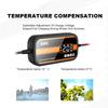 Chargeur de Batterie de Voiture 12V 2A Portable avec Affichage Numérique Charge Rapide Accessoires de Voiture Outil de Réparation d'Impulsion pour Moto Camion Auto