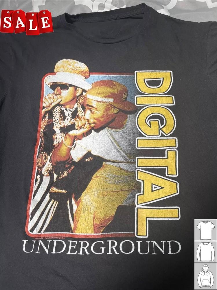 

New Digital Underground Gift For Fans Black All Size Shirt WE779 Unisex T-Shirt S