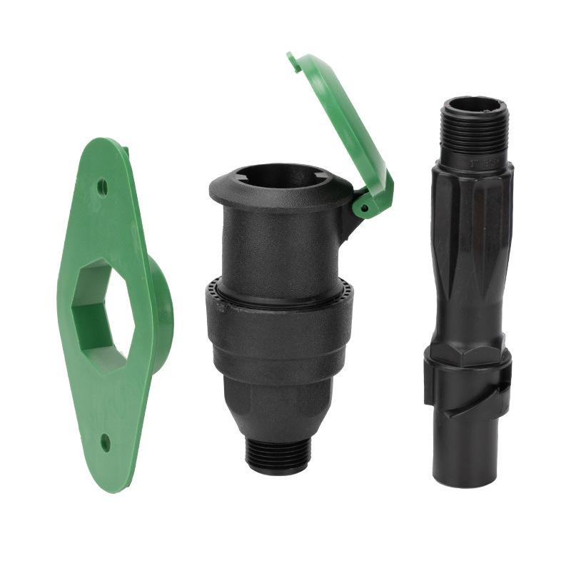1-Inch Garden Water Intake Connector for Horticulture & Lawn Irrigation