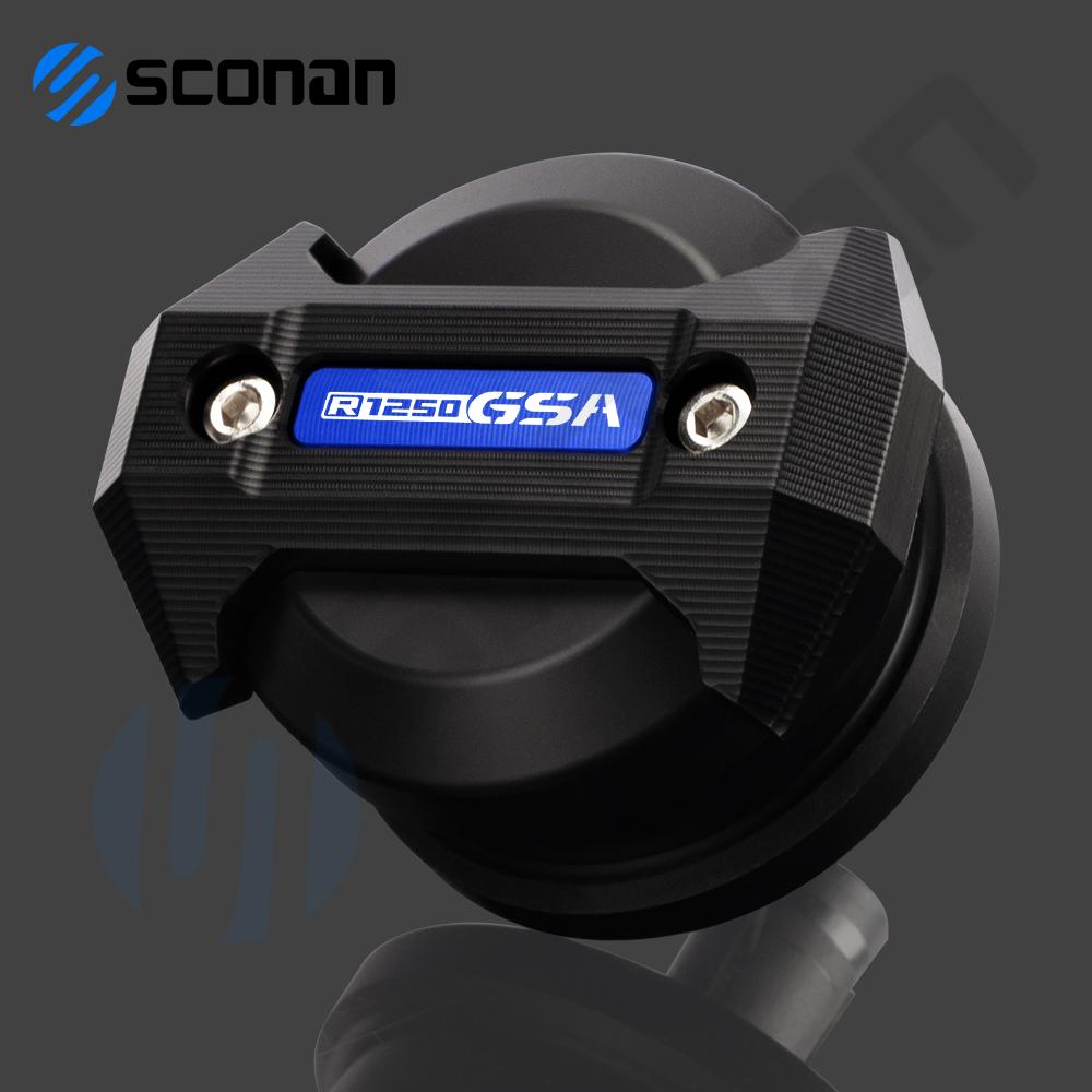 Akcesoria Motocyklowe Dla BMW R1250GSA R1250 GS ADV R 1250GS ADVENTURE Aluminiowy Ochraniacz w razie Upadku Ochrona Koła CNC
