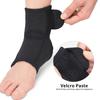 1Pc Ankle Brace Sweat Absorption Adjustable Anti-slip Polyester Running Elastic Compression Ankle Sleeve Sports Accessory
