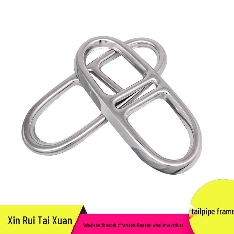 

Stainless Steel Exhaust Pipe Cover for 2020 Mercedes-Benz CLA 4WD Models 0