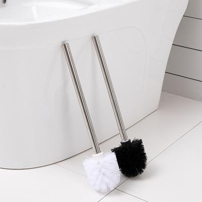 Haushalt Kunststoff Edelstahl Toilettenbürste Badezimmer Reinigungsbürste Kunststoff Toilettenreinigungsbürste