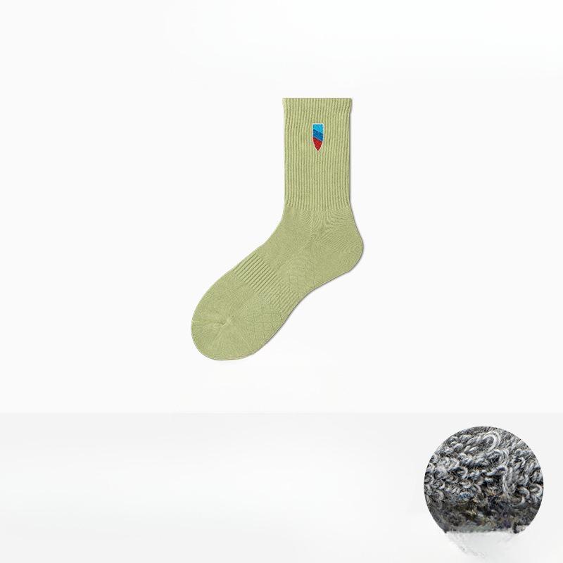 Men's Spring and Autumn Professional Towel Bottom Basketball Sports Embroidered Icon Anti Ball In The Tube Socks