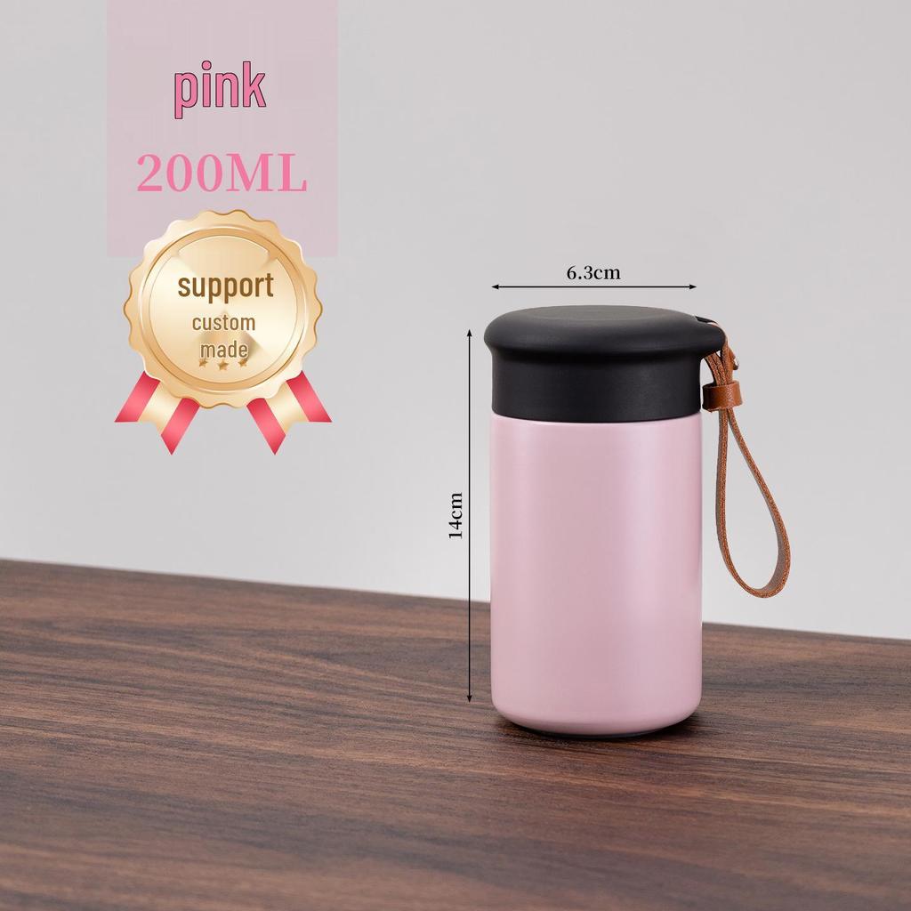 316 Stainless Steel Mini Thermos with Tea Infuser - Portable Student Cup & Outdoor Gift