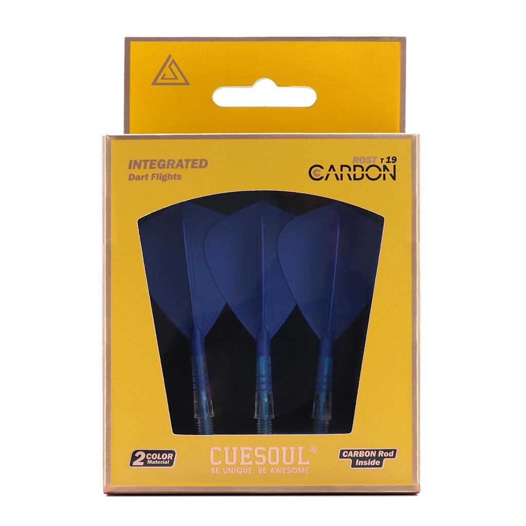 CUESOUL ROST AK57 T19 Integrated Carbon Fiber Rod Flight Kite Set of Dark Blue Kit, Shape, 3, (CS-AK57FZ5-5)