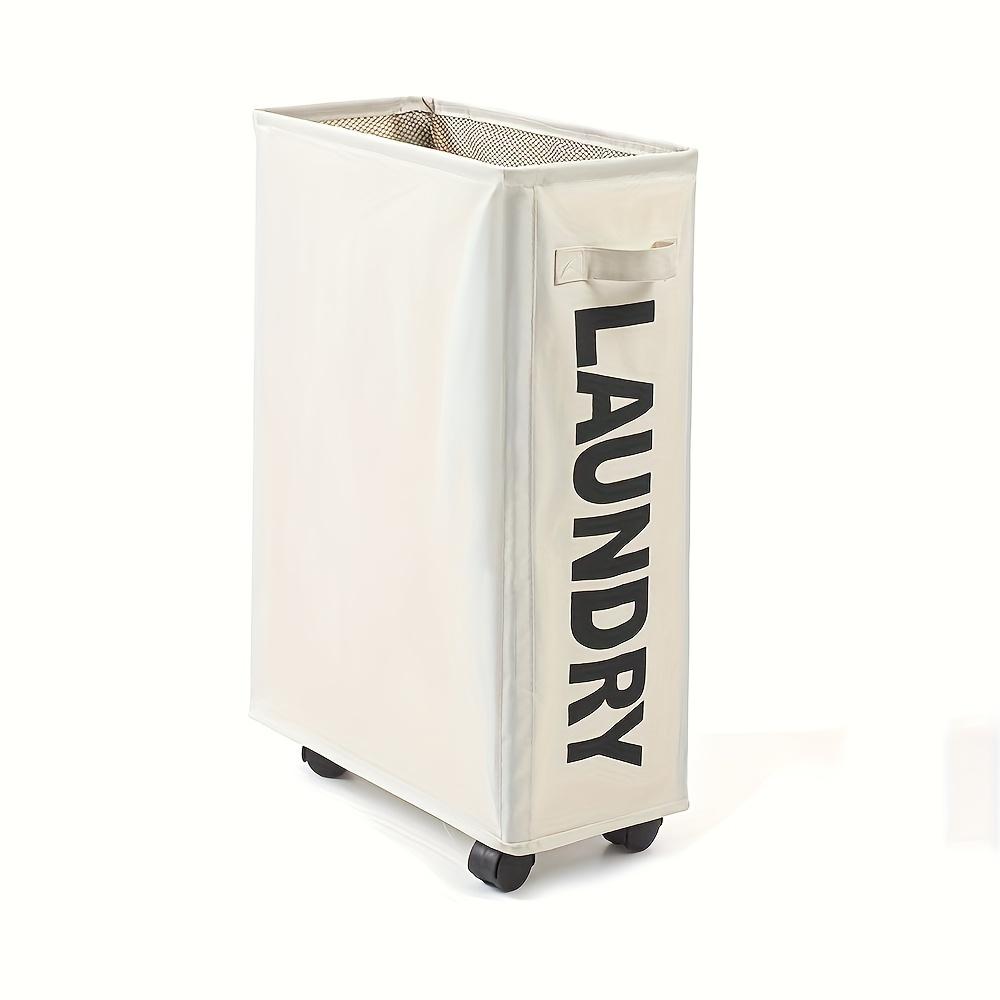 Tekerlekli Büyük Kapasiteli Katlanabilir Çamaşır Sepeti - Yurt, Ev, Spor Salonu için Çok Fonksiyonlu Saklama Sepeti | Dayanıklı Oxford Kumaş