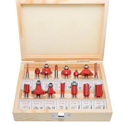 15 stücke 8mm Router Bit Set Trimmen Gerade Fräser Holz Bits Wolfram Hartmetall Schneiden Holzbearbeitung Trimmen