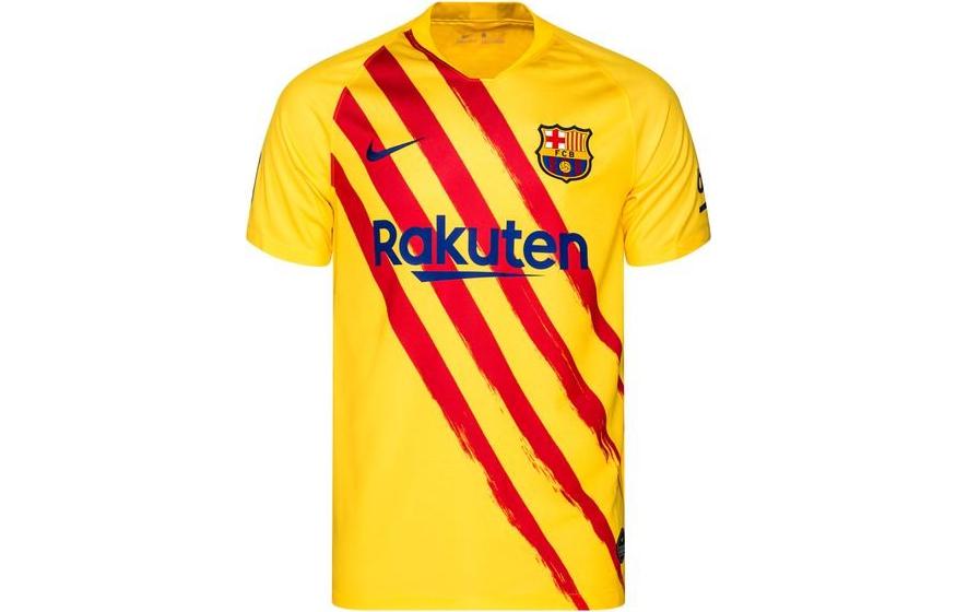 Мужские желтые футбольные майки Nike, умеренный прямой крой, CT2527-727 L