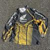 Honda Racing Quick Dry Motorcycle Jersey Long Sleeve Breathable T-Shirt Comfortable Lightweight Gear For Dirt Bike Riders