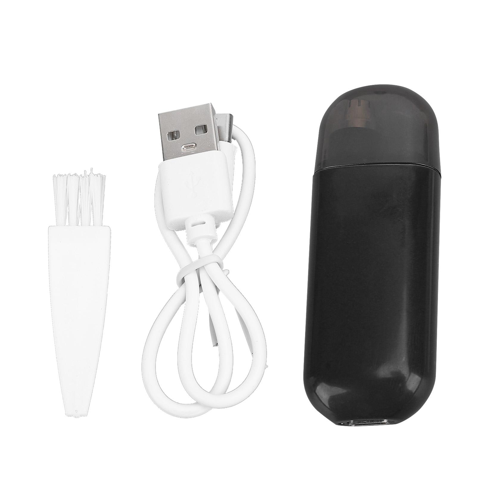 

Триммер для волос в носу, портативный электрический триммер для бровей и волос на лице, аккумуляторная машинка для стрижки волос в носу Black