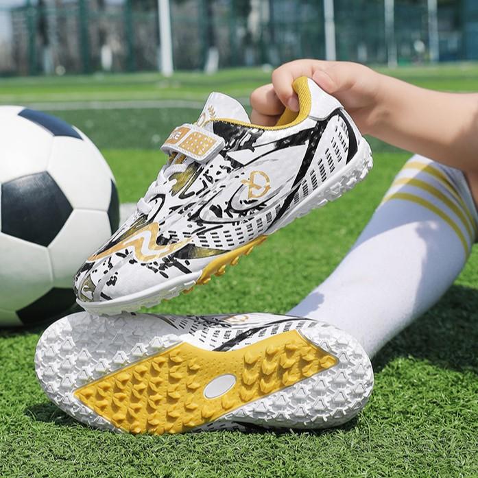 Children'S Football Shoes Men'S And Women'S Outdoor Lawn Non-Slip Football Shoes Long Nails Broken Nails Training Wear-Resistant Sneakers