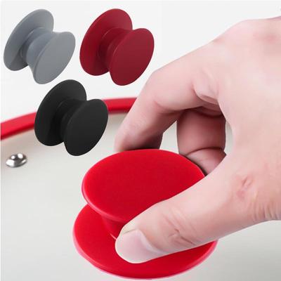 1/2/3PCS Pot Lid Knob Silicone Universal Pot Handle Replacement Kitchen Cookware Cover Knobs Pan Lid Portable Kitchen Supplies