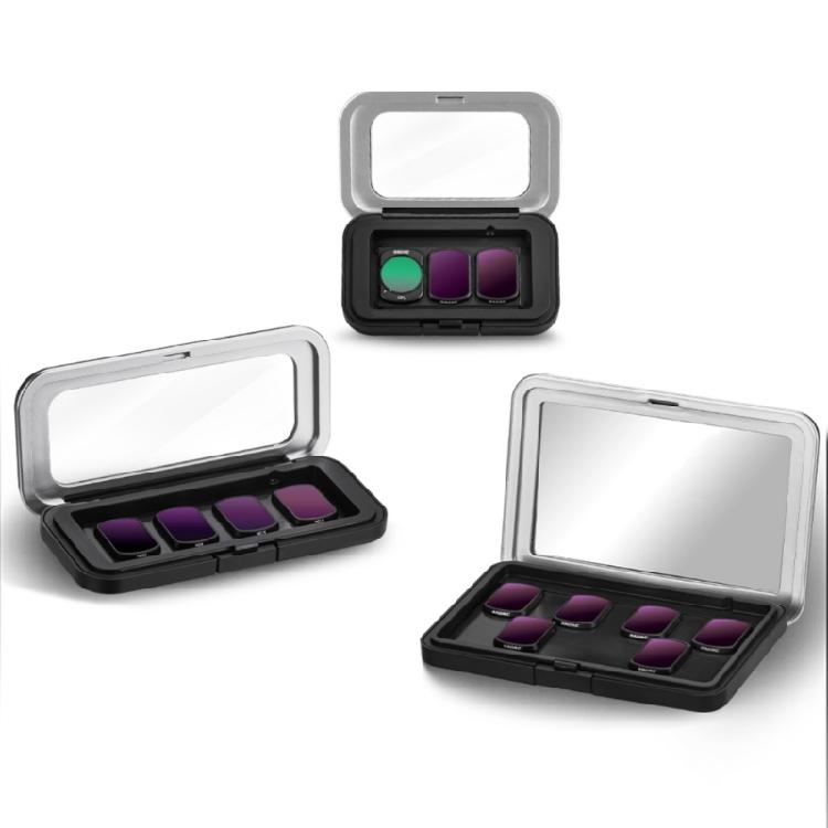 Multipurpose Camera Lens Filter Organizers Secure Magnetic Carrying Case for Pocket 3 Camera