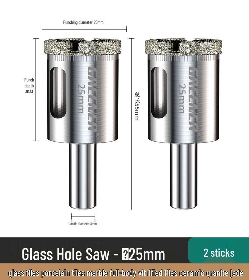 Green Forest Diamond Drill Bit for Tiles, Glass & Marble