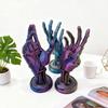 Yousheng 3D Printed Robotic Hand Statue Game Controller Stand Mechanical Hand Statue Gamepad Joystick Holder Support Rack Decoration