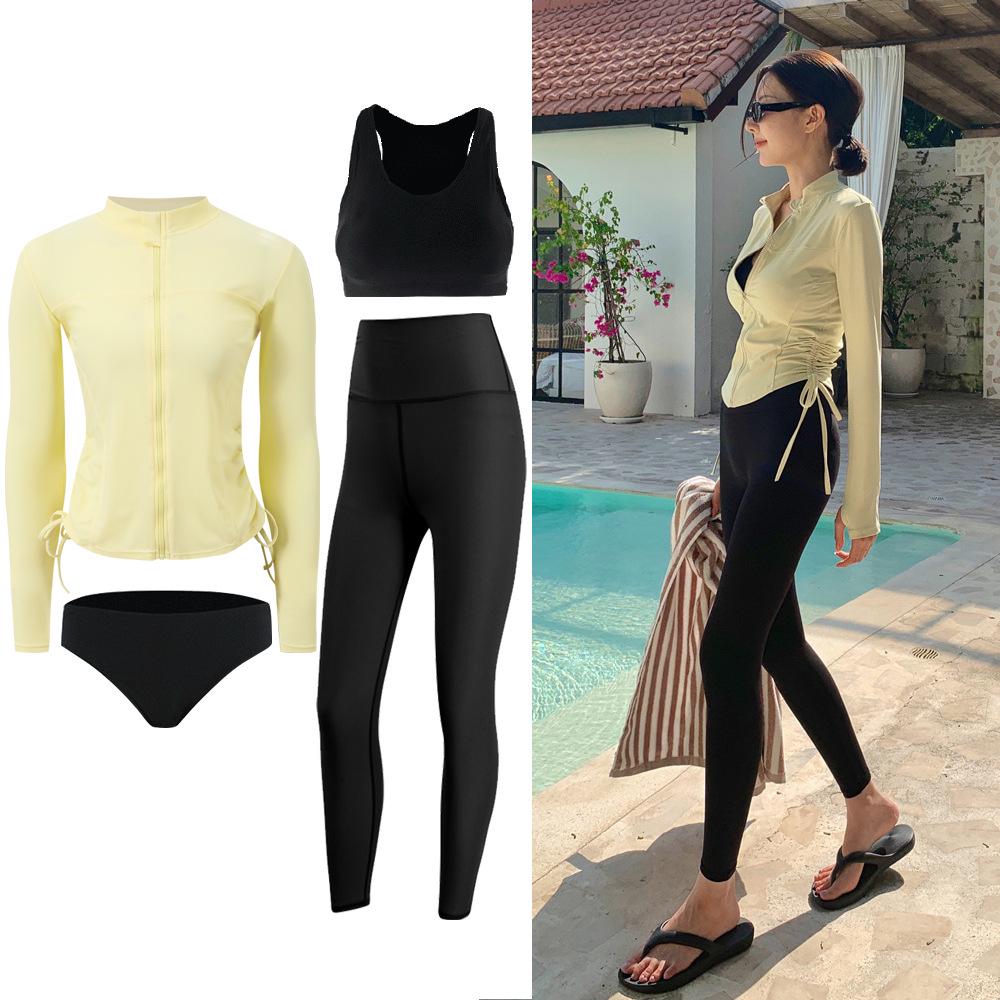 Women s Long Sleeve Sun Protection Diving Suit 2026 - Snorkeling & Surfing Swimwear M