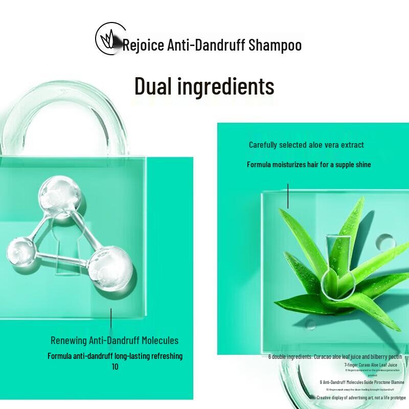 Rejoice Smooth & Moisturizing Anti-Dandruff Shampoo