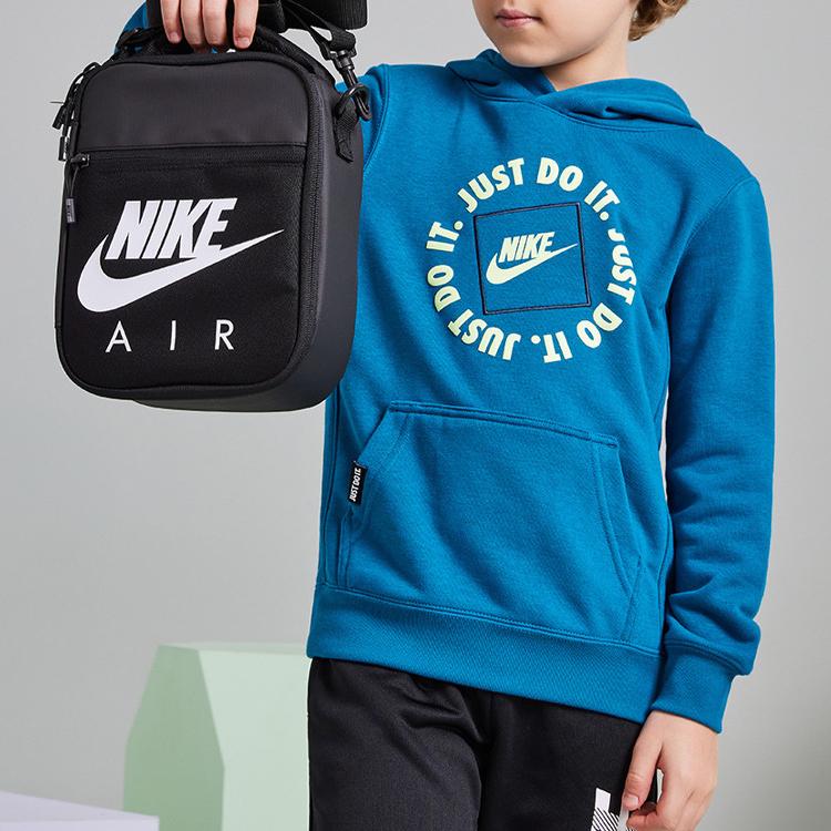 New Nike Polyester Shoulder Bag, Crossbody Bag Regular Unisex Pure Black NY2033035GS-001