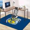 1 Stück Fußballteam-Design Teppich - Rutschfest, Weich & Gemütlich Fußmatte für Wohnzimmer, Schlafzimmer, Büro - Dekoteppich für Innen/Außen