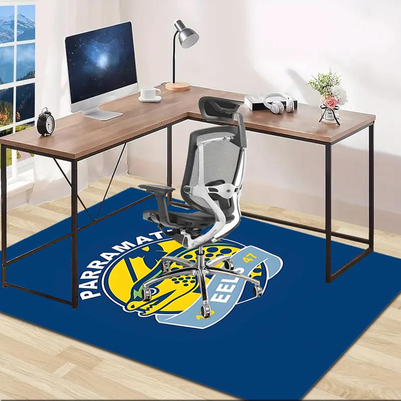 1 Stück Fußballteam-Design Teppich - Rutschfest, Weich & Gemütlich Fußmatte für Wohnzimmer, Schlafzimmer, Büro - Dekoteppich für Innen/Außen