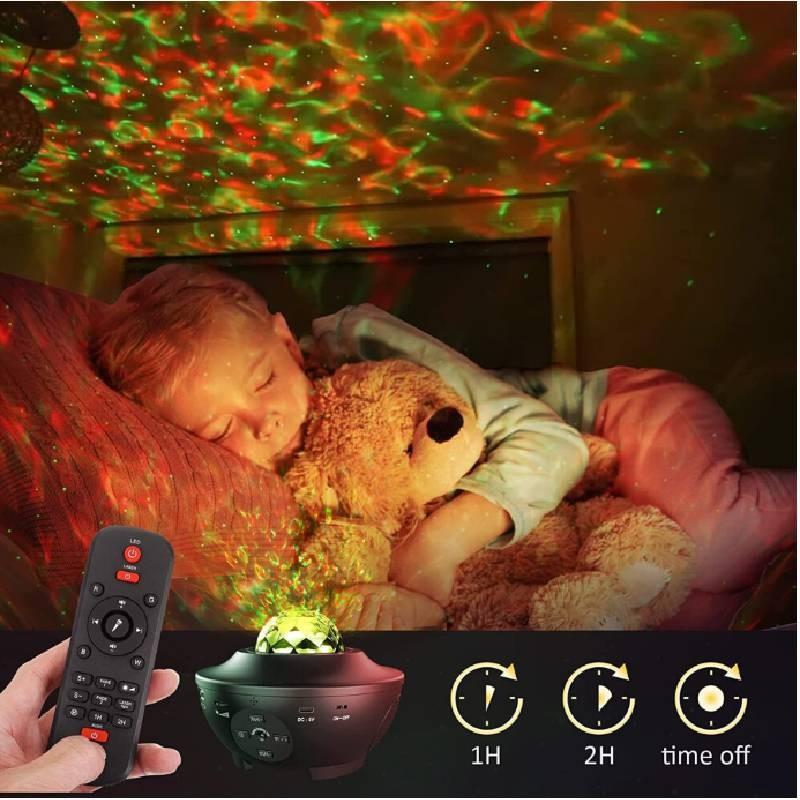 Projector Galaxy Mexllex Star Projector Remote Control Night Light Usb Bluetooth
