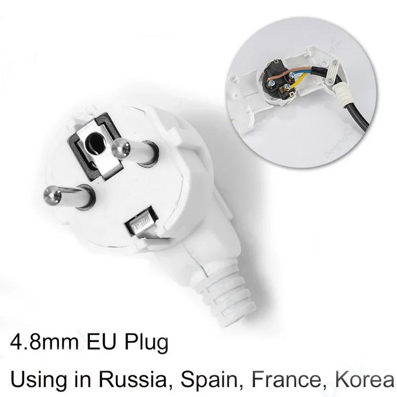 

Германия Schuko Rewireable Power Plug 250V 16A EU CEE 7/7 Стандартный адаптер Розетка Соединитель Электрическая розетка Адаптер питания 4.8mm eu2