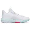 New Anta Craze 1 Mid Top Performance Basketball Shoes Men's White 112221618-4