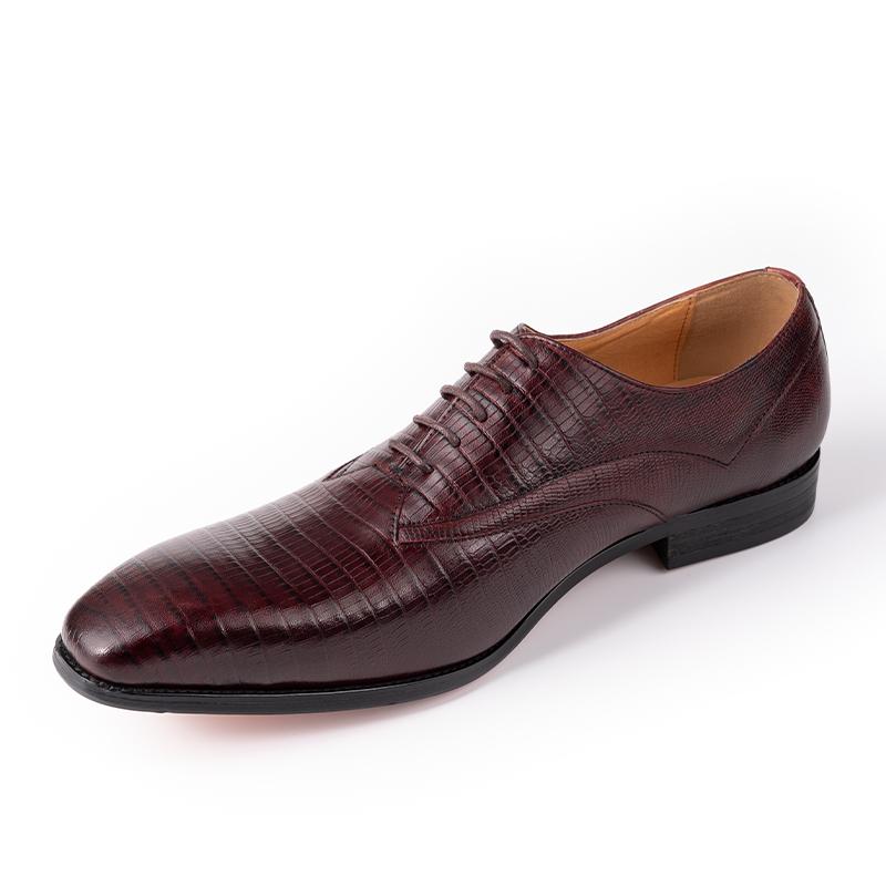

Fashion Men Handmade Dress Shoes Cow Leather Oxford Shoes Daily Wear Fashion Printing Stylish Luxury Men s Business Casual Office Shoes 39