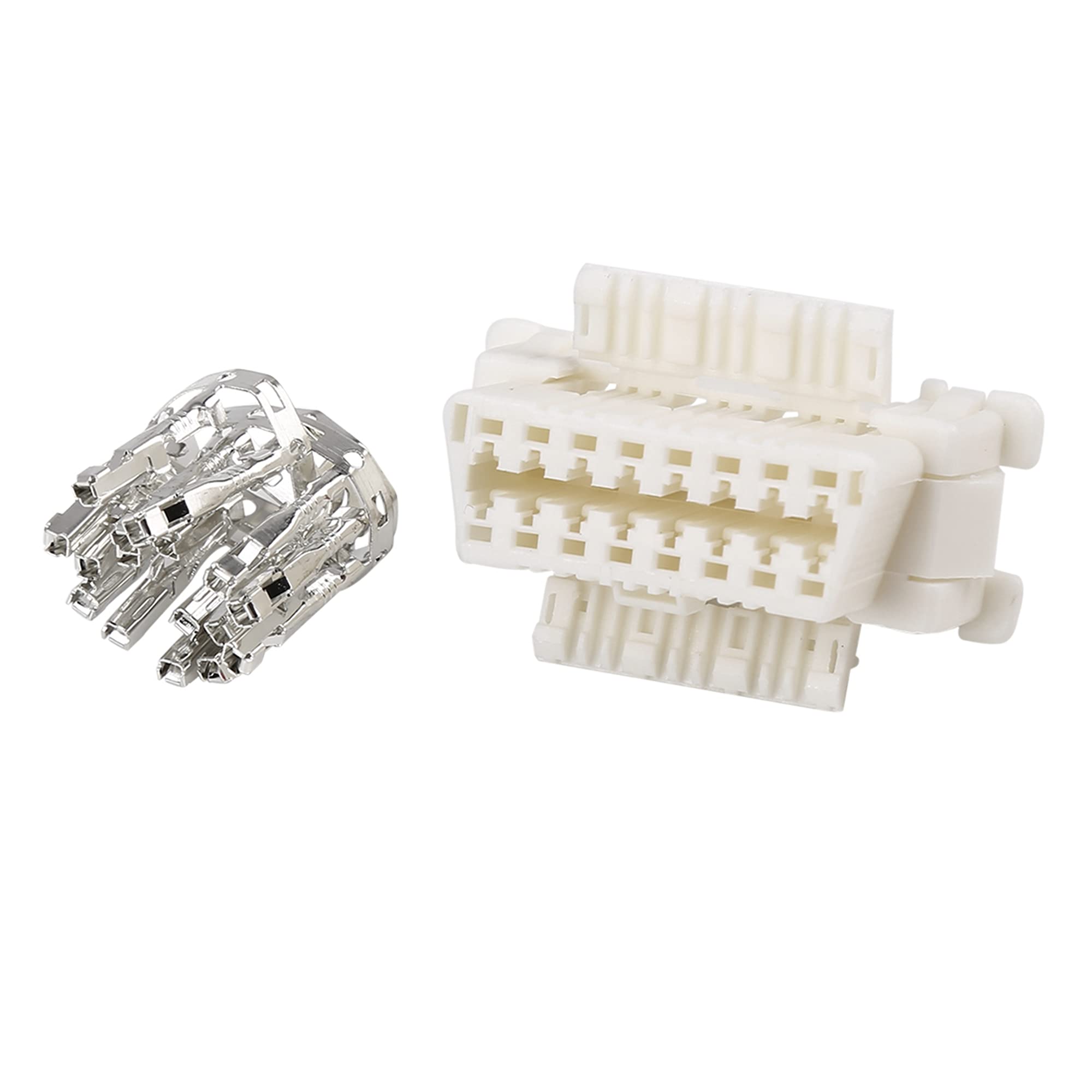 

uxcell Diagnostic Connector Diagnostic Adapter Tool Female Socket with 16 Terminals OBD2 for Toyota