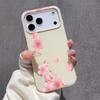 Pink Peach Blossoms Phone Case For iPhone 16 Pro Case iPhone 13 15 11 12 14 Pro Max 16e 15 Plus 17 Air Shockproof Cover