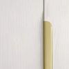 Double Hole Arc Door Handle Black/gold/grey Wardrobe Long Handle Hidden Cabinet Handle  Cupboard
