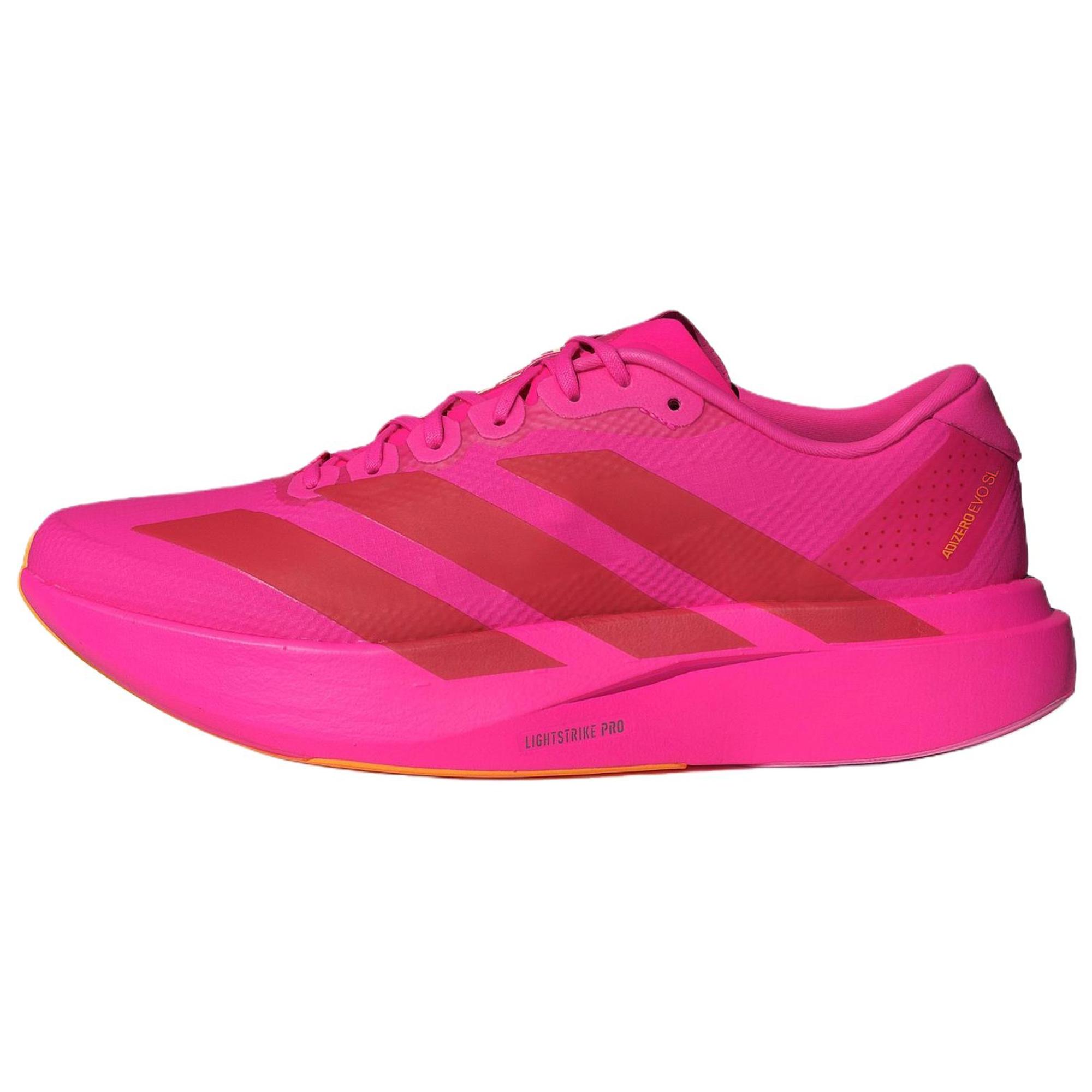 

Adidas Adizero Evo Sl Плетеные Удобные Универсальные Нескользящие Прочные Амортизирующие Тренировочные Беговые Кроссовки Мужские Кроссовки Розовые KI6902 43 розовый