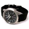 SEIKO import overseas mesh automatic military [SEIKO import] wristwatch, model, belt, winding, watch, black, SNK809K2, men's [Parallel import]