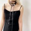 Lace Scarf for Women Long Skinny Belt Necktie Neck Scarf Girls Photo Props Long Neckerchief Skinny Scarf Necktie