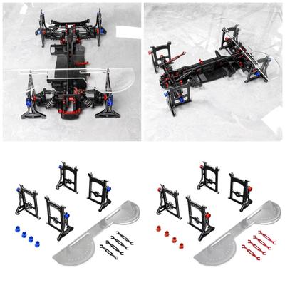 RC Car Steering Set Up System Measuring Tool Steering Rod Adjusting Ruler for 1:10 Remote Control Car Modification Tool