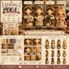 DIY Patchwork Kit Girl Kit, 3D Doll Sewing Craft Set with Pre-Cut Fabric Thread Needles, Cute for Home Decor Handmade Gift Starter