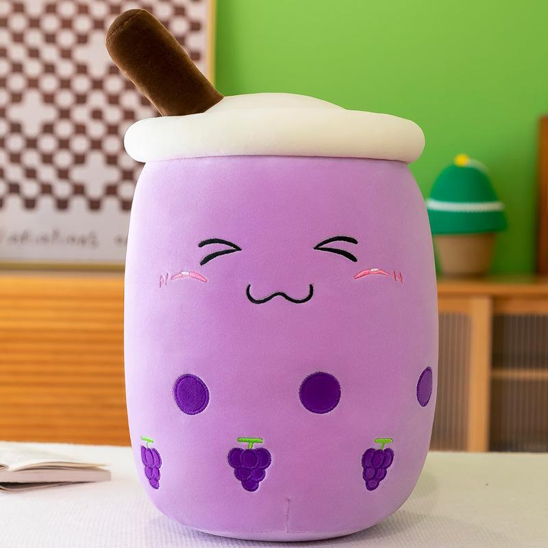 New Fruit Pearl Milk Tea Cup Pillow Doll Plush Toy Rag Doll Doll