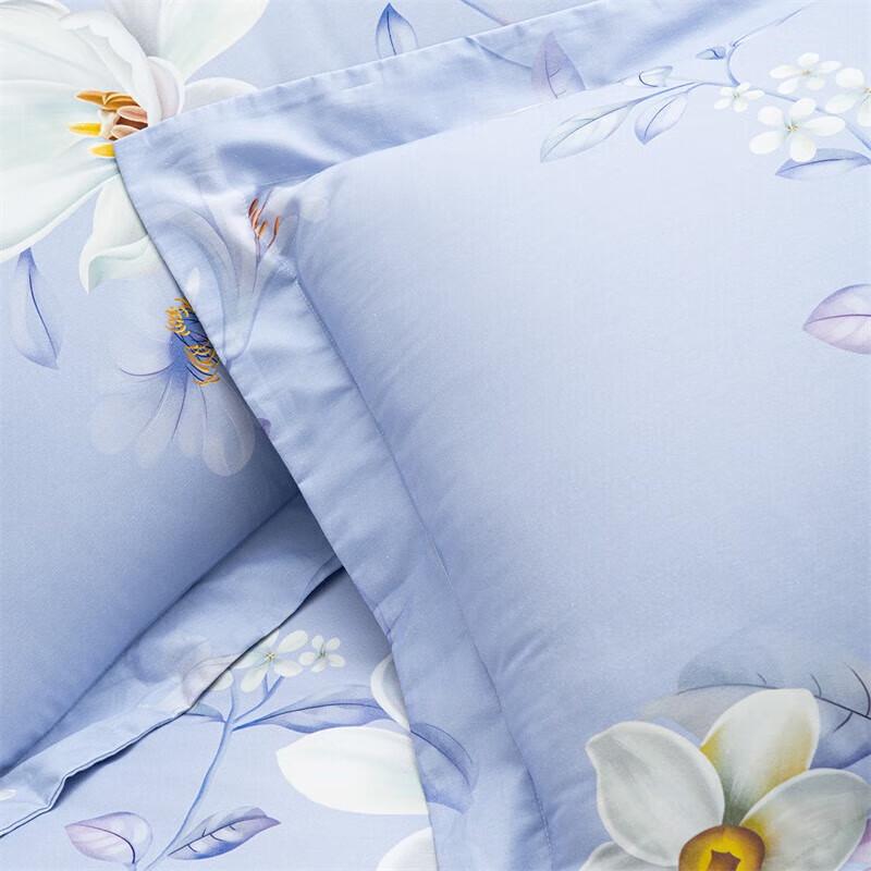 Mercury Home Textiles 'Flower Whisper Wind Chant' All-Cotton 4-Piece Bedding Set