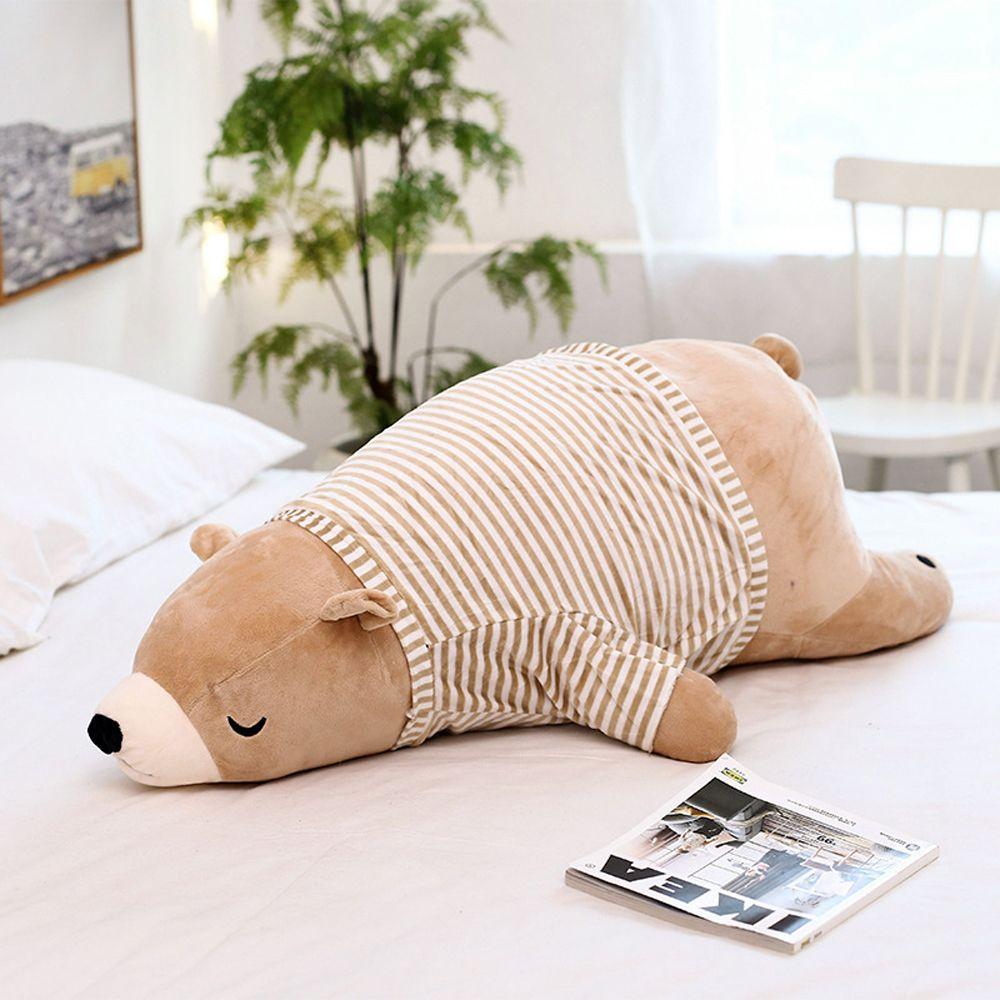 Dolls Sleep Pillow Animal Plush Toy Polar Bear Plush Doll Stuffed Sleeping Bear Stuffed Animal Toys