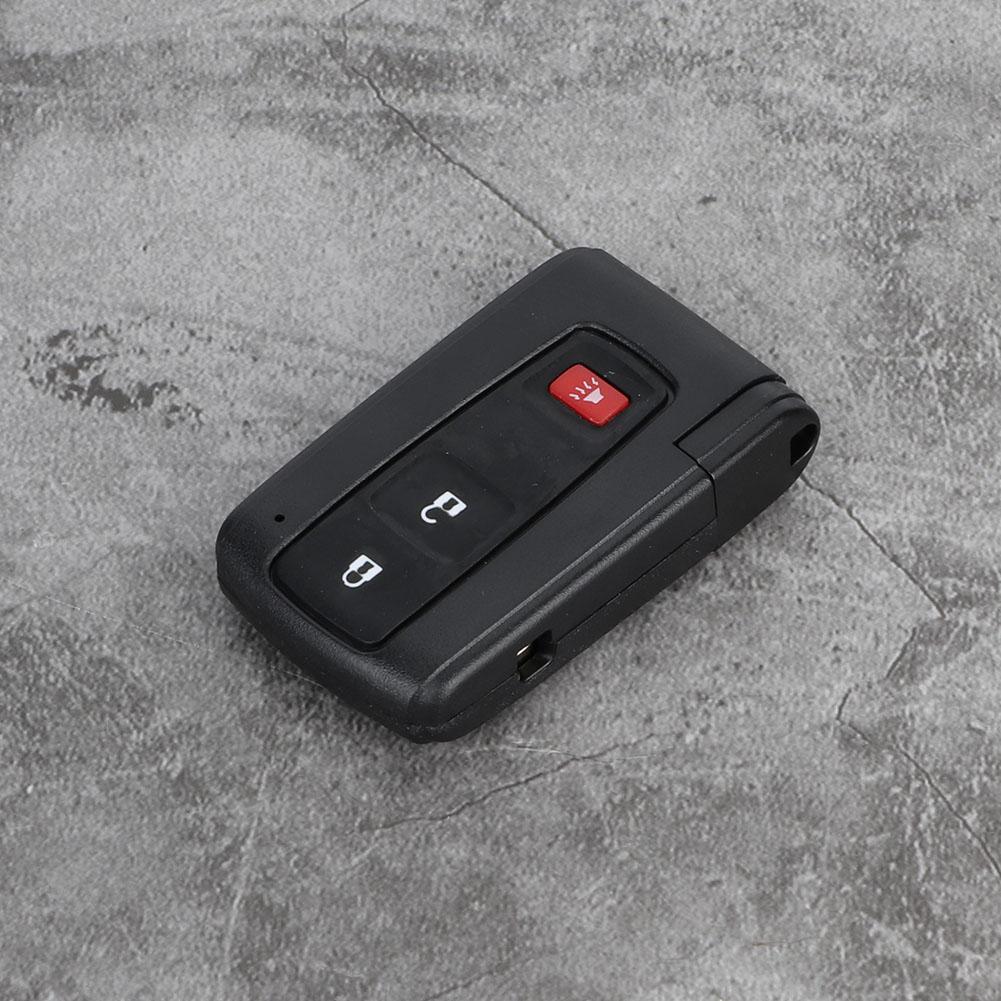 Car Remote Flip Key Fob Shell Case Fit for Toyota Prius 2004 2009 MOZB21TG