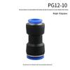 High-Pressure PE Tee & Reducer Pneumatic Quick-Fit Fittings for Air Pipe