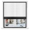 Winter Insulated Window Curtain 39x71inch Soundproof Thermal Blackout Oxford Cloth Cover Insulated Roll-Up Window Blanket