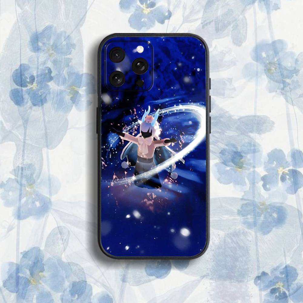 Sky C-Children of the Light Phone Case For iPhone 17,16,15,14,13,12,Pro,Max,Plus,E,SE4,Air,Mini Black Soft Box