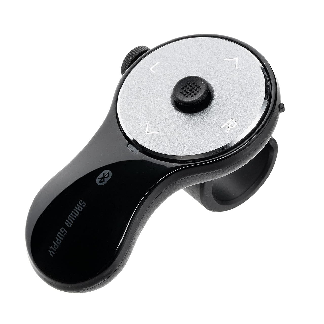 

Sanwa Direct Ring Mouse Bluetooth Wheel Charging Compatible with PowerPoint and Keynote 5 Button Finger Mouse Finger USB-C Windows/Mac 400-MABT156BK3 чорний
