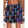 Herren Strandshorts 3D-Druck Cartoon Ananas Grafikshorts Badehose Sommer Neu Schnelltrocknend Urlaub Harajuku Hawaiianische Shorts