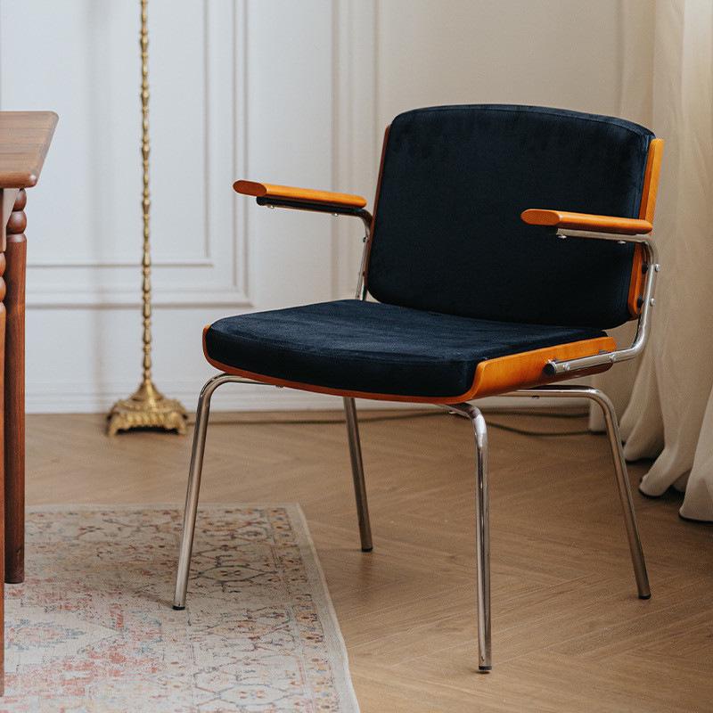 Retro Wabi-Sabi Style Luxury Dining Chair - Vintage Makeup or Dining Chair