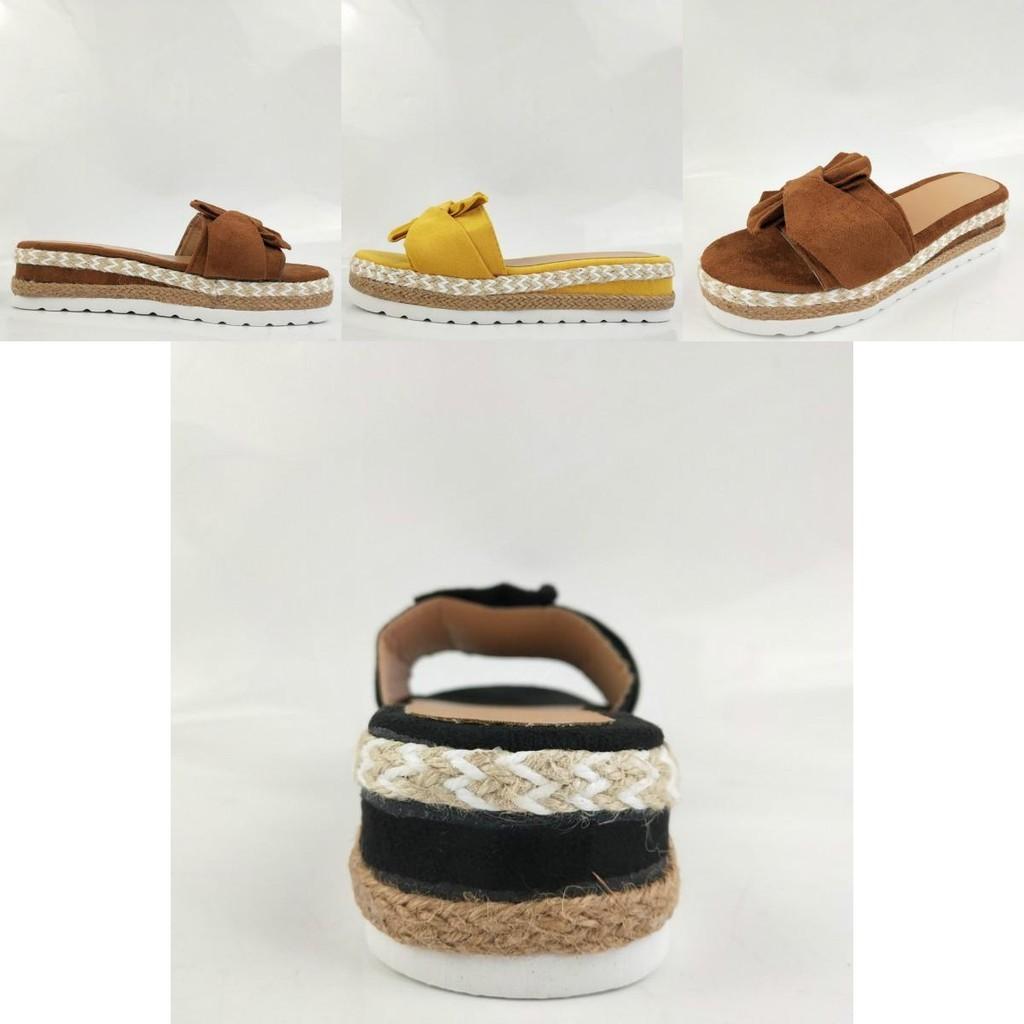Stylish Bow Knot Sandals Shoes For Women With Comfortable Inner Lining For Everyday Use
