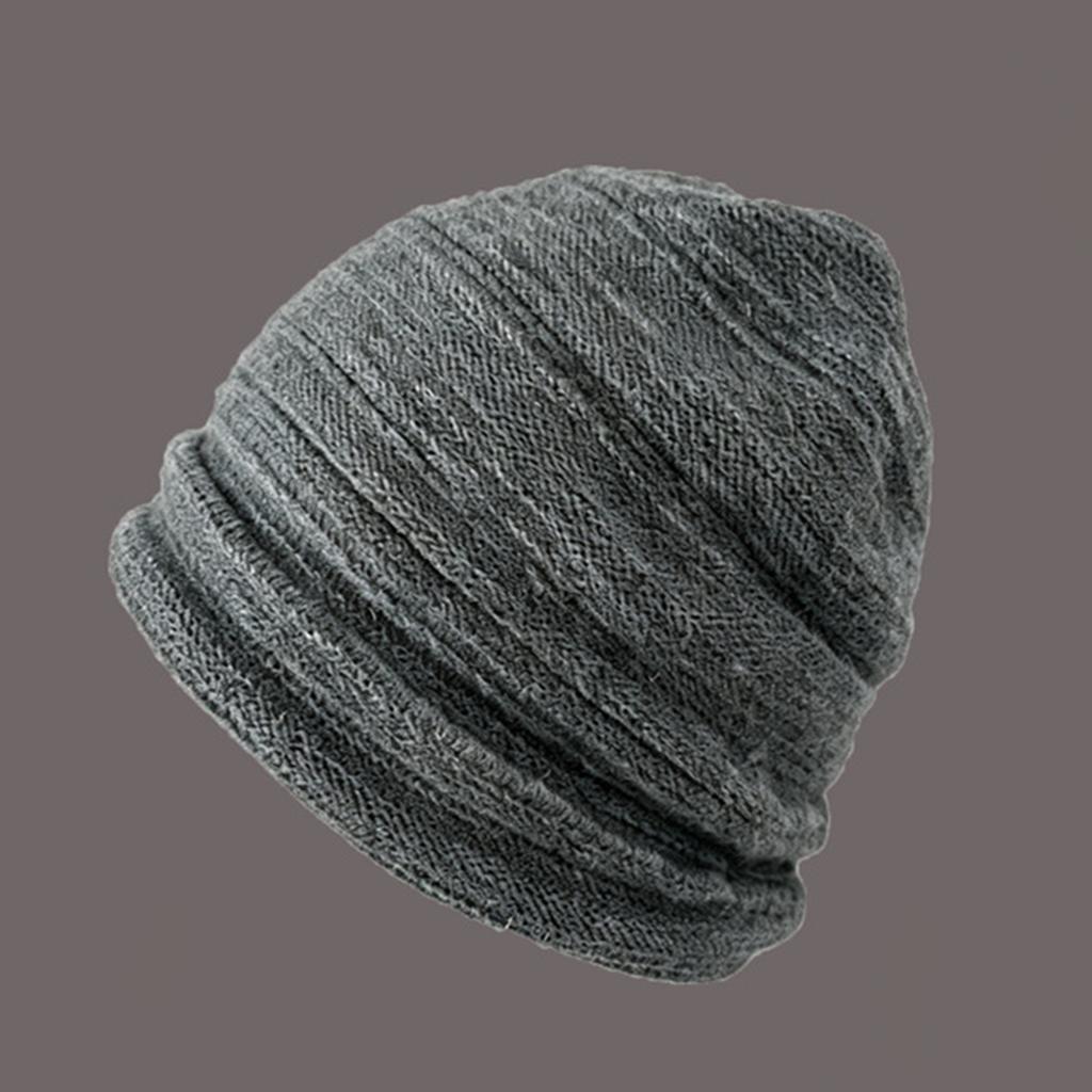 Unisex Ruched Slouchy Hat for Men and Women, Warm Versatile Cold