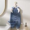 Cute Animal Coral Fleece Hanging Towel - Quick Dry, Absorbent, Creative Design